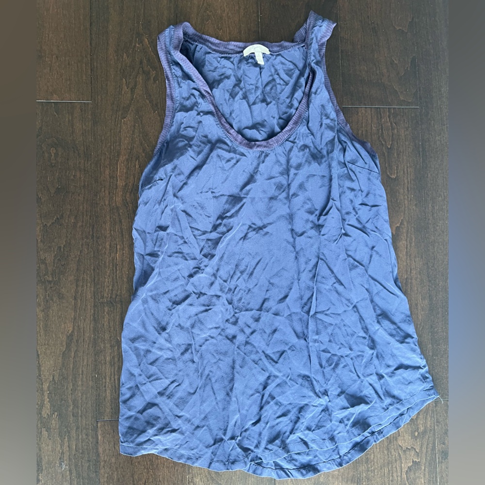 Navy Blue Top From Bergdorf Goodman